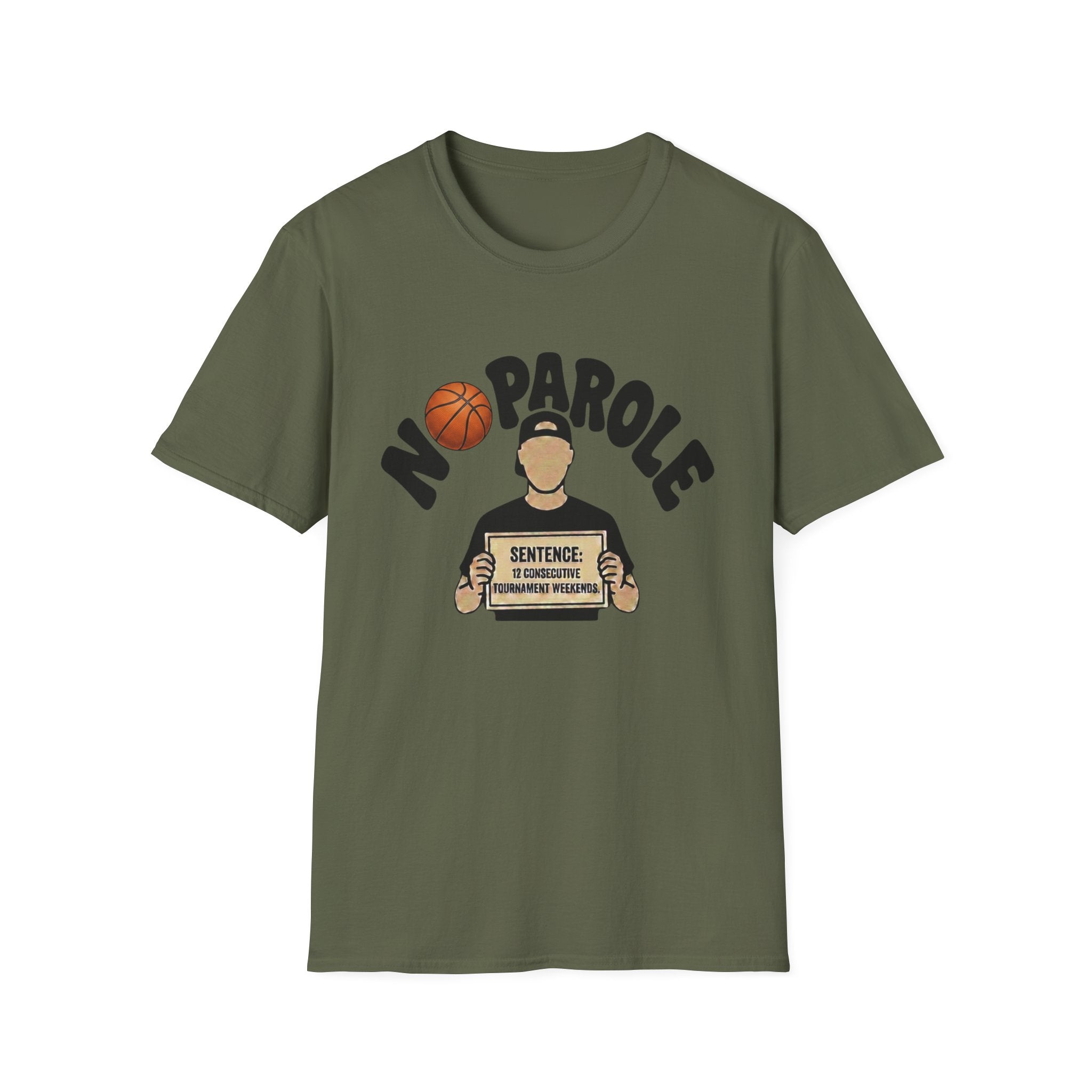 No Parole Basketball T‑Shirt