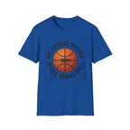 Basketball 'My Credit Score Plays Travel Ball' T-Shirt