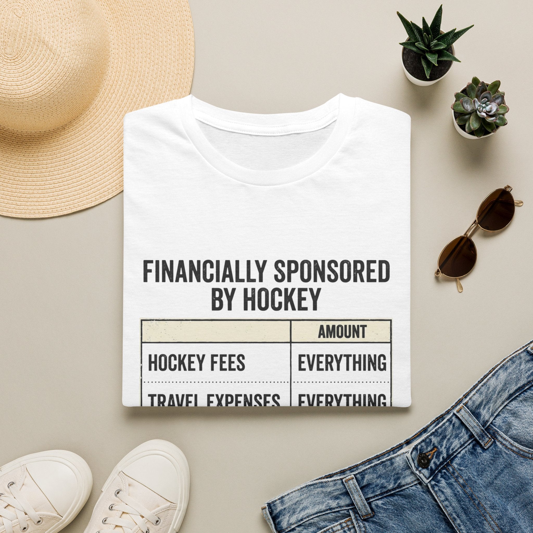 Financially Sponsored by Hockey T‑Shirt
