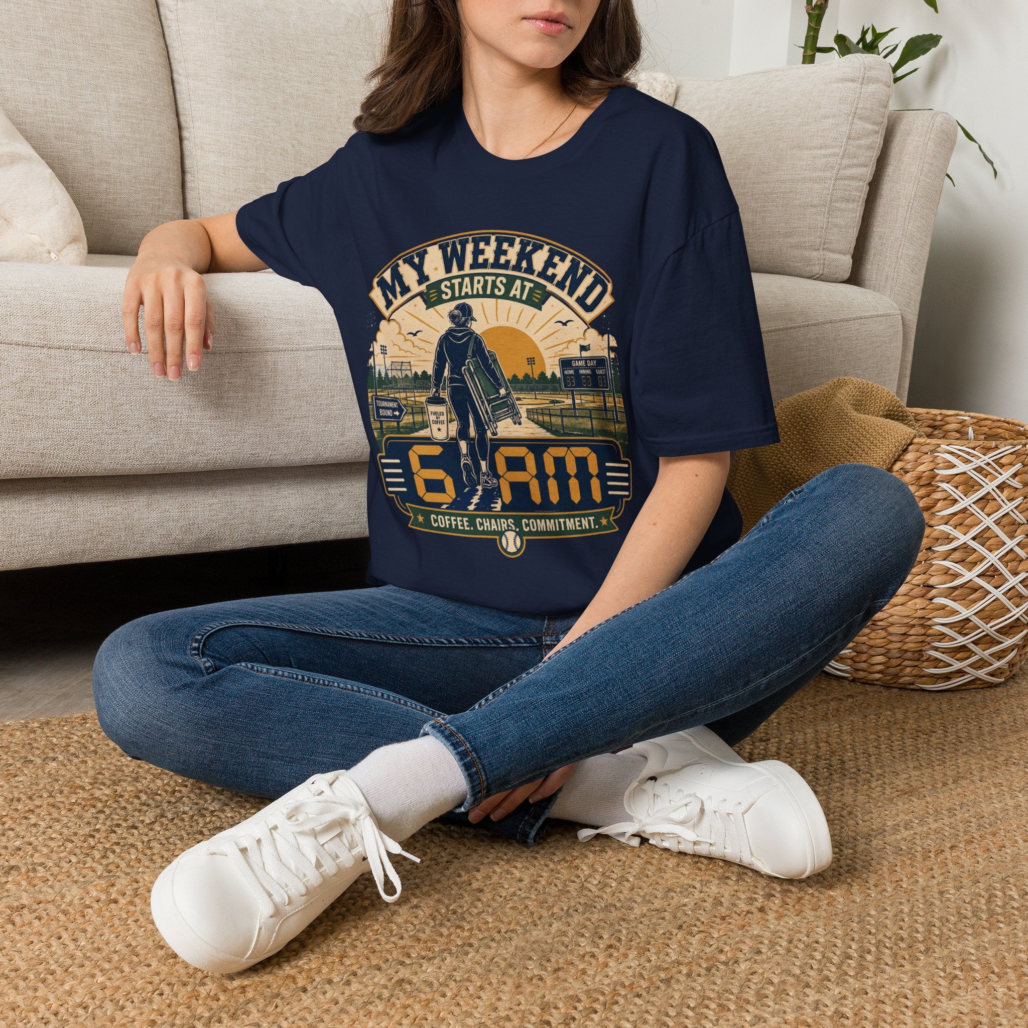 My Weekend Starts At 6am T-Shirt