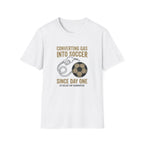 Converting Gas Into Soccer T-Shirt