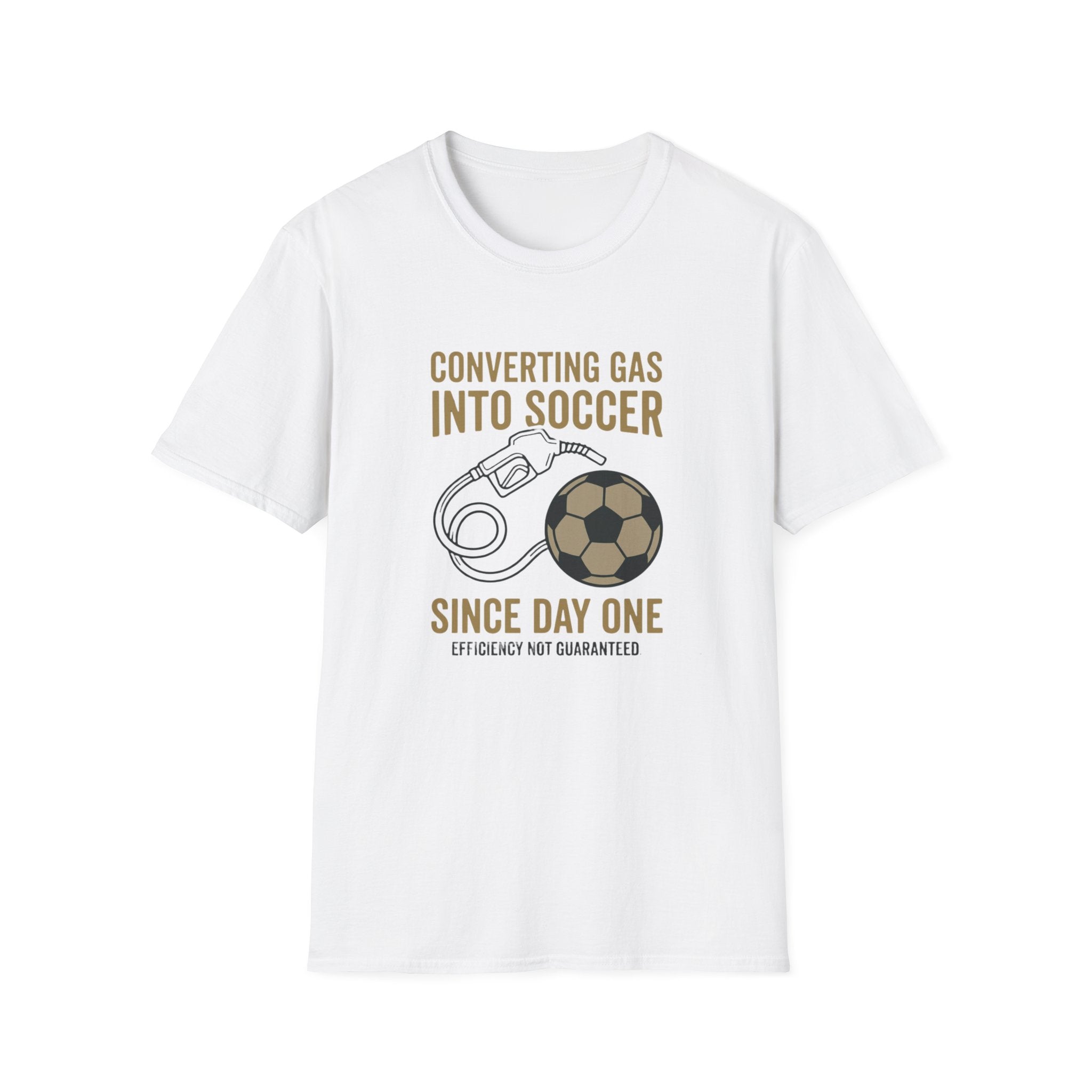 Converting Gas Into Soccer T-Shirt