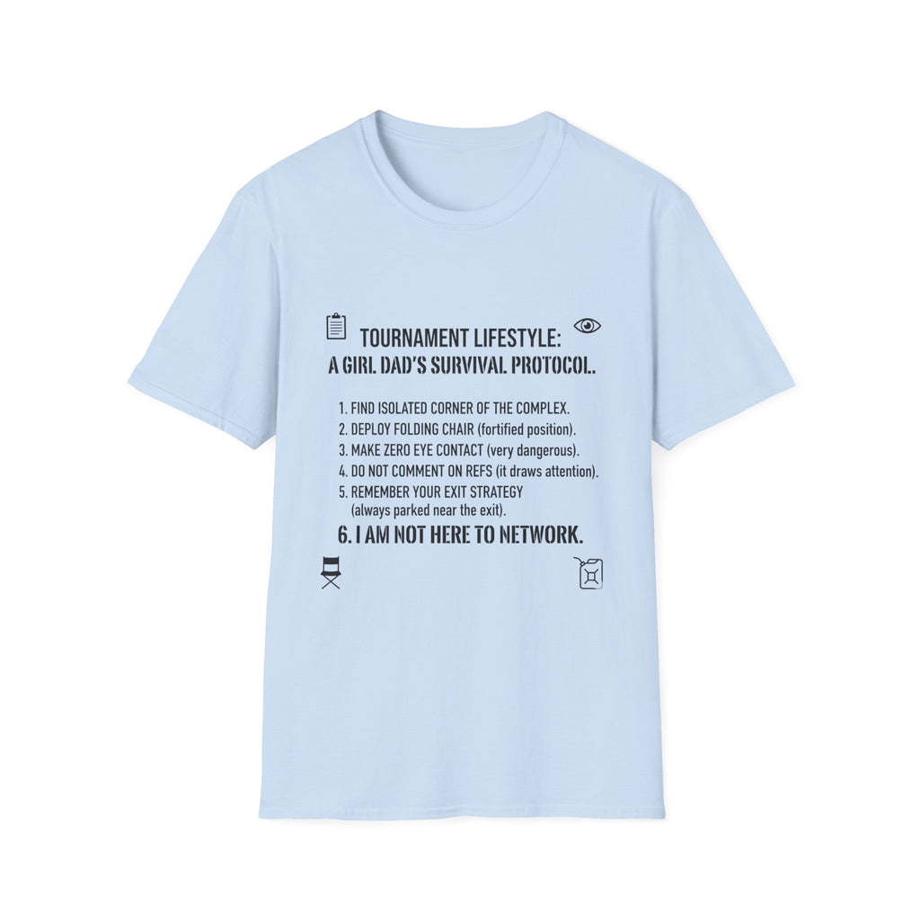 Dad's Tournament Survival T-Shirt