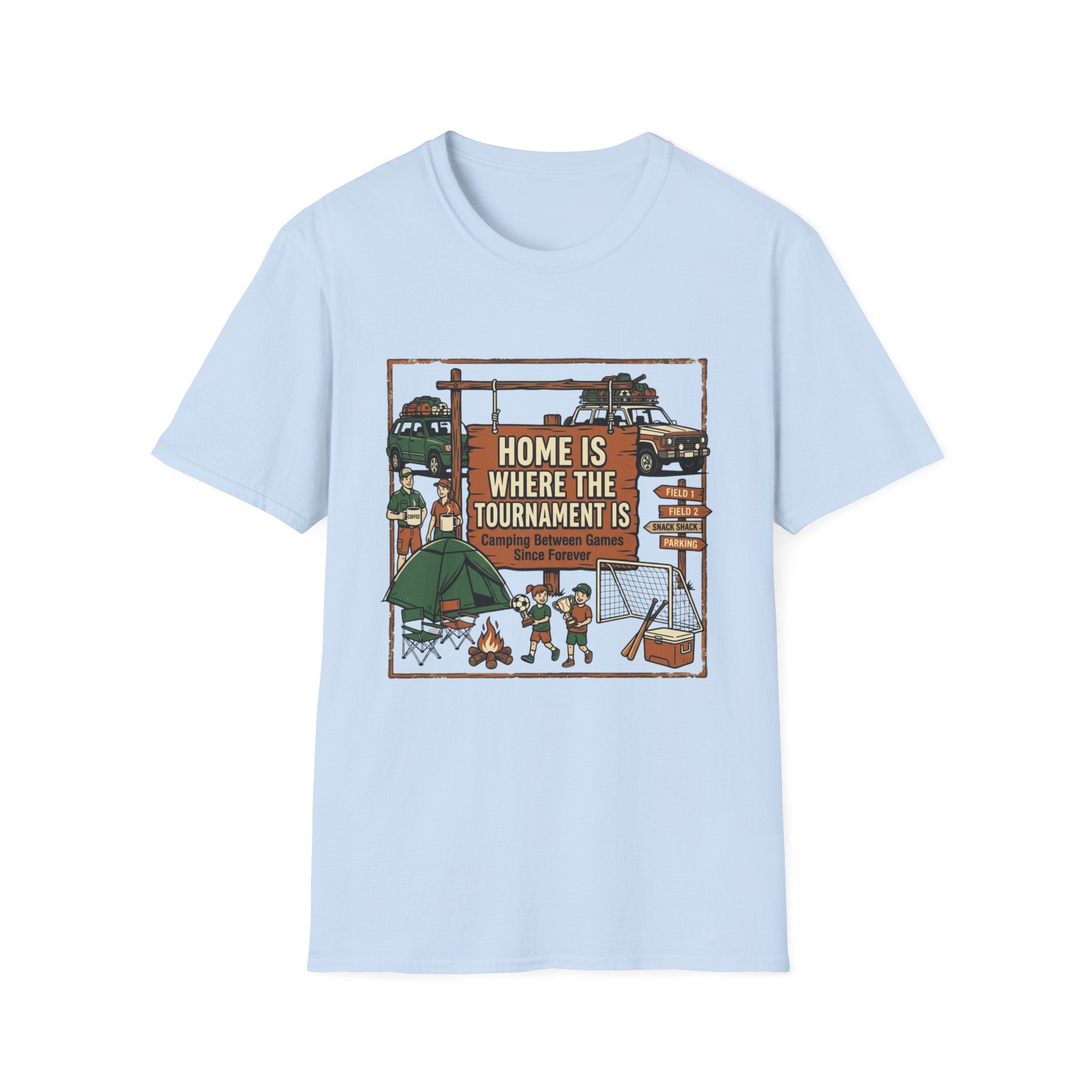 Home Is Where The Tournament Is Fishing T-Shirt