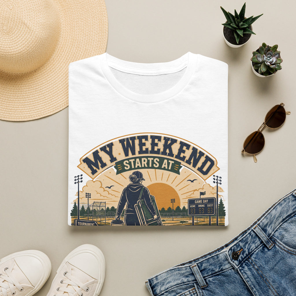 My Weekend Starts At 6am T-Shirt