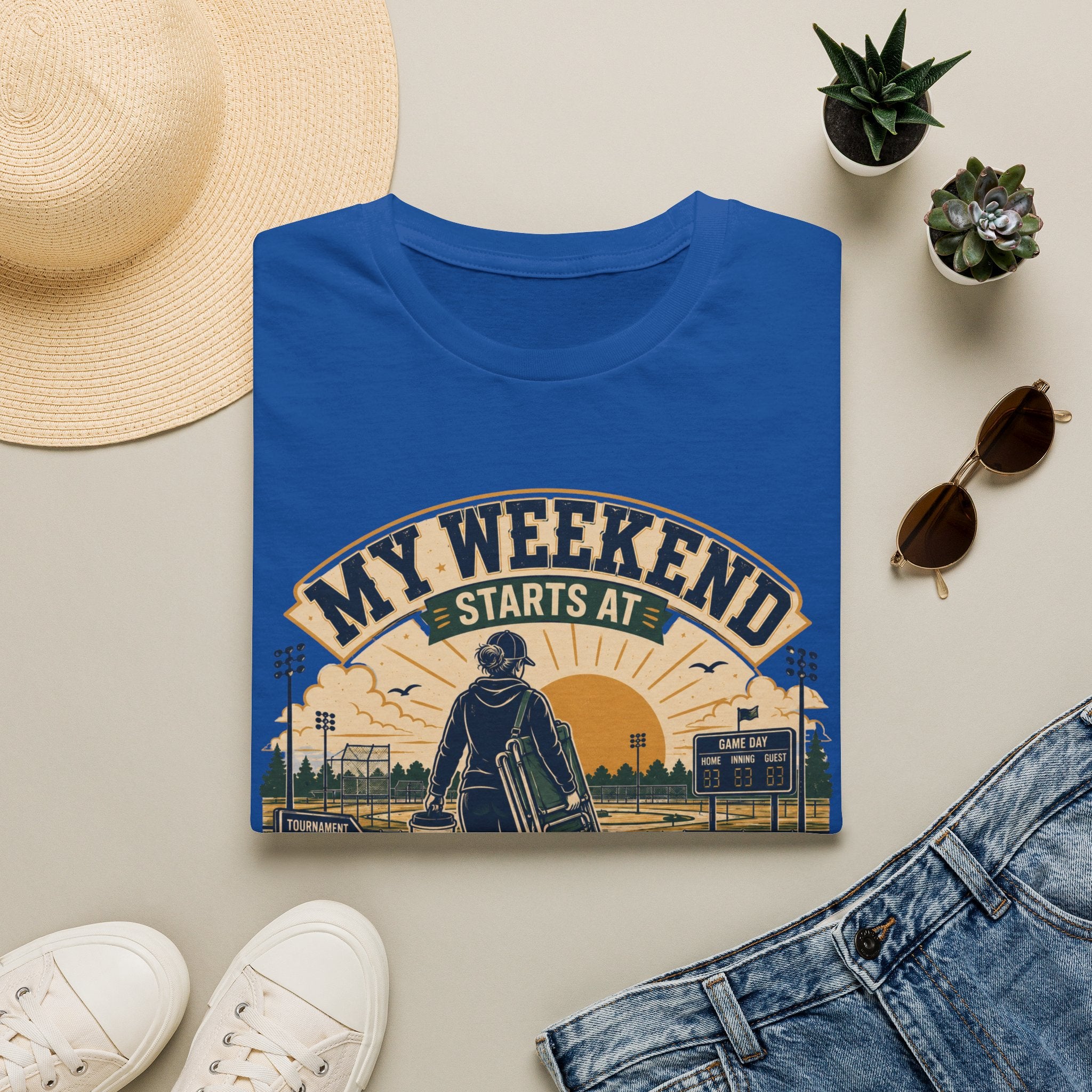 My Weekend Starts At 6am T-Shirt