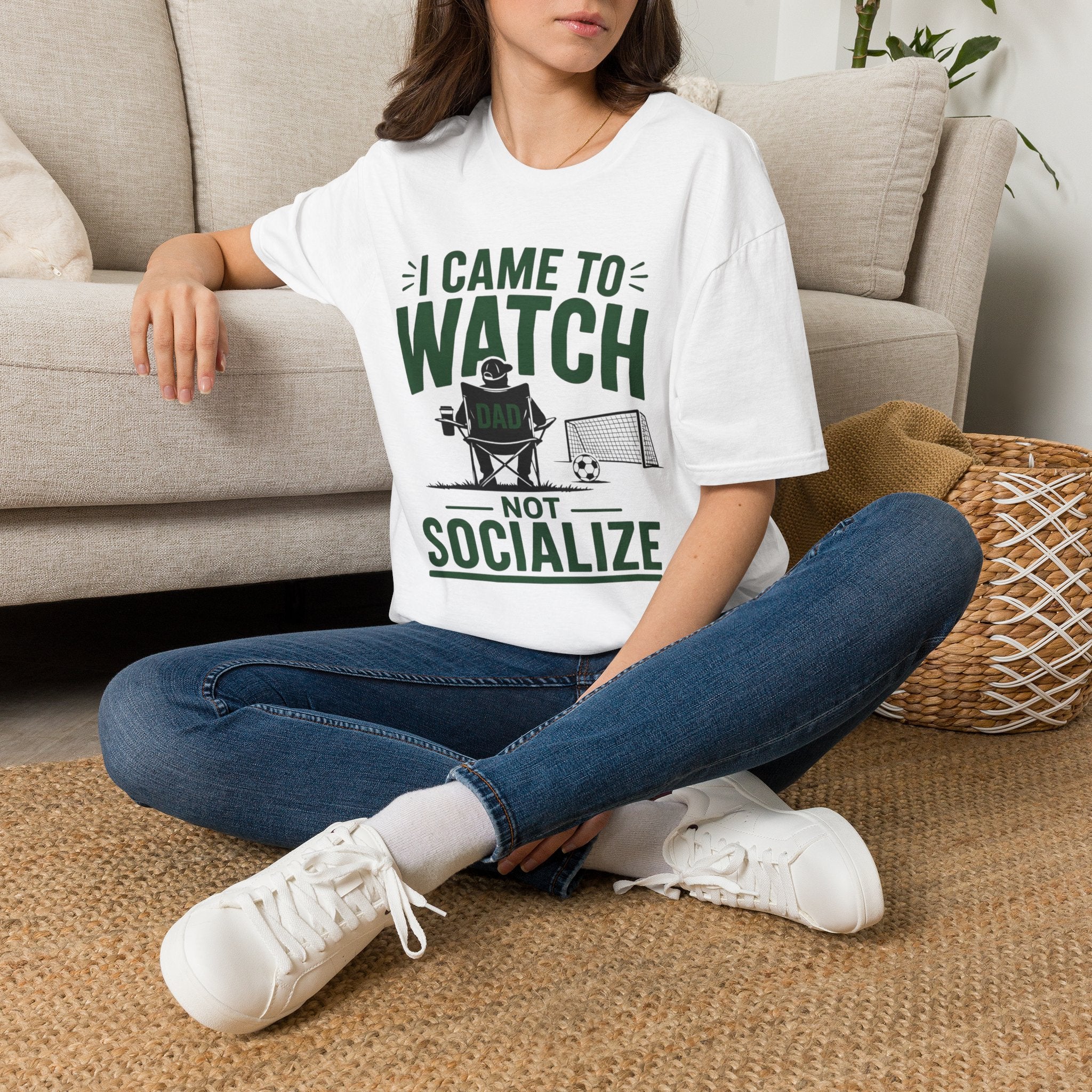 “I Came to Watch (Not Socialize)” T-Shirt