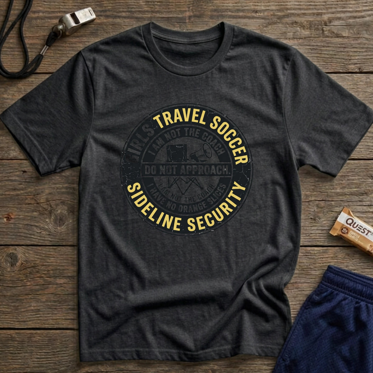 Sideline Security Soccer T-Shirt