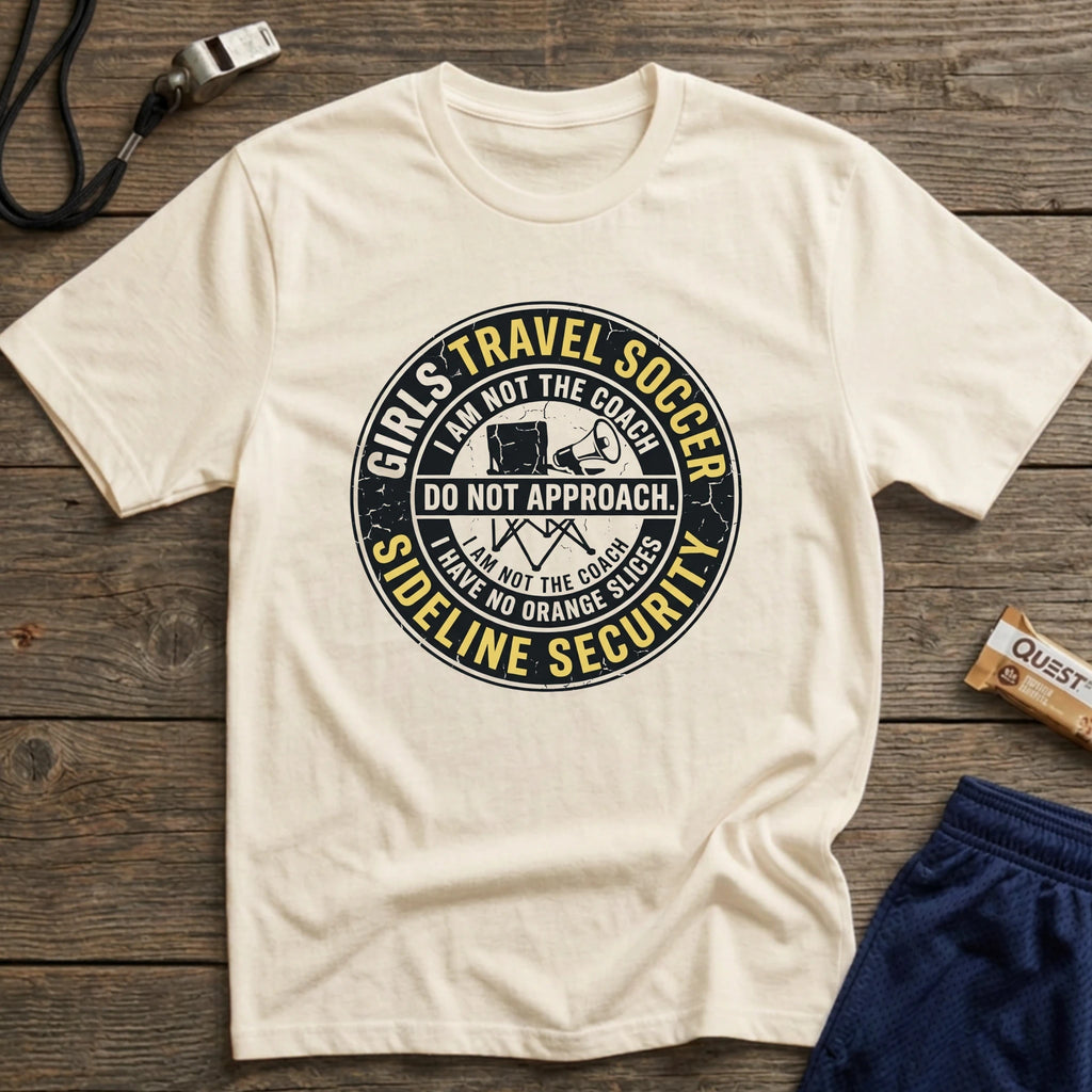 Sideline Security Soccer T-Shirt