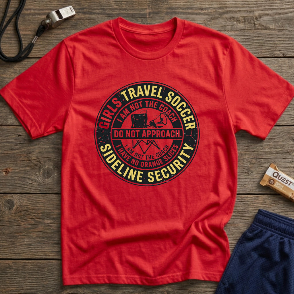 Sideline Security Soccer T-Shirt