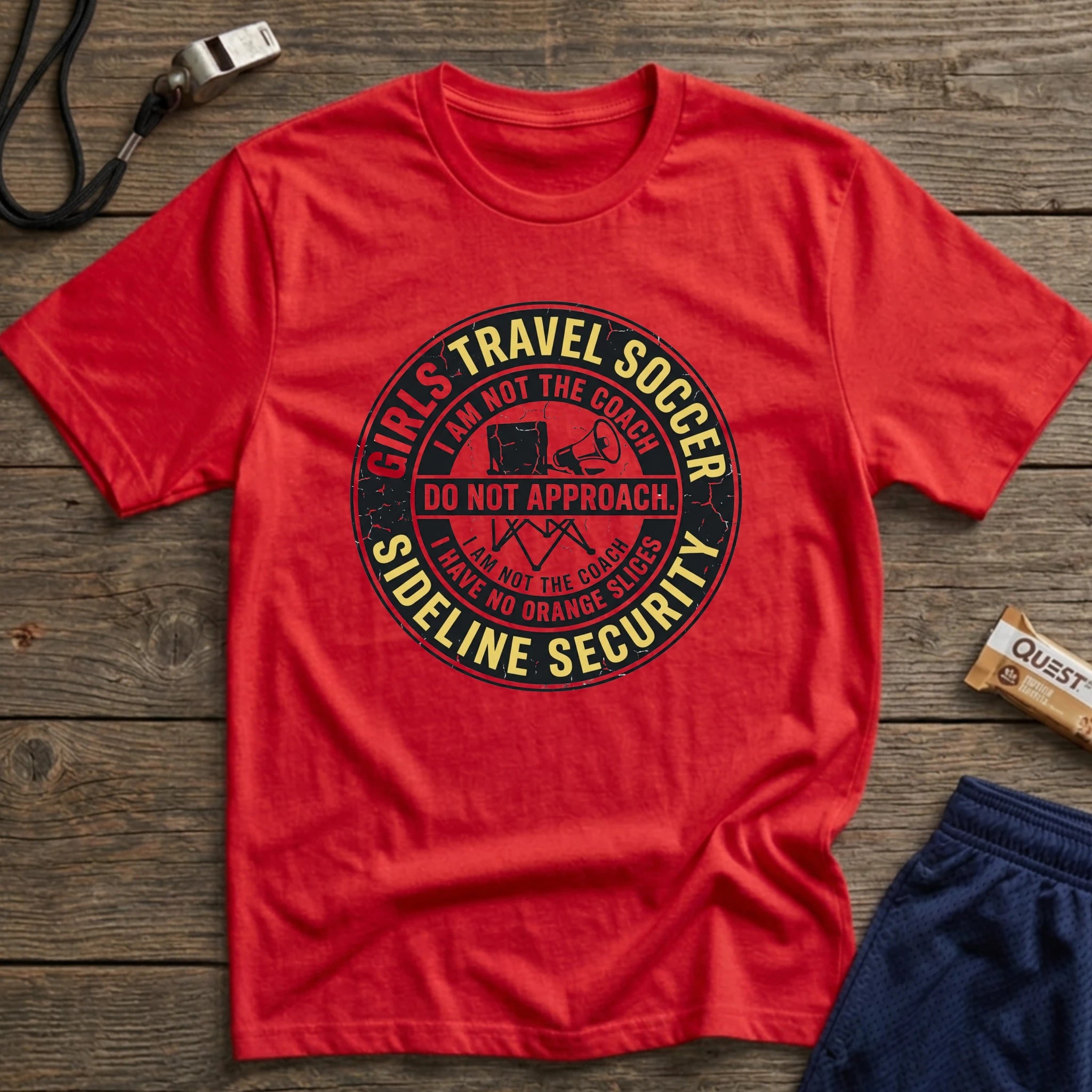 Sideline Security Soccer T-Shirt