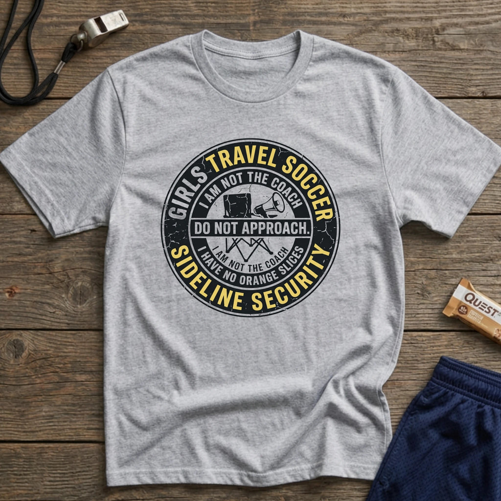 Sideline Security Soccer T-Shirt