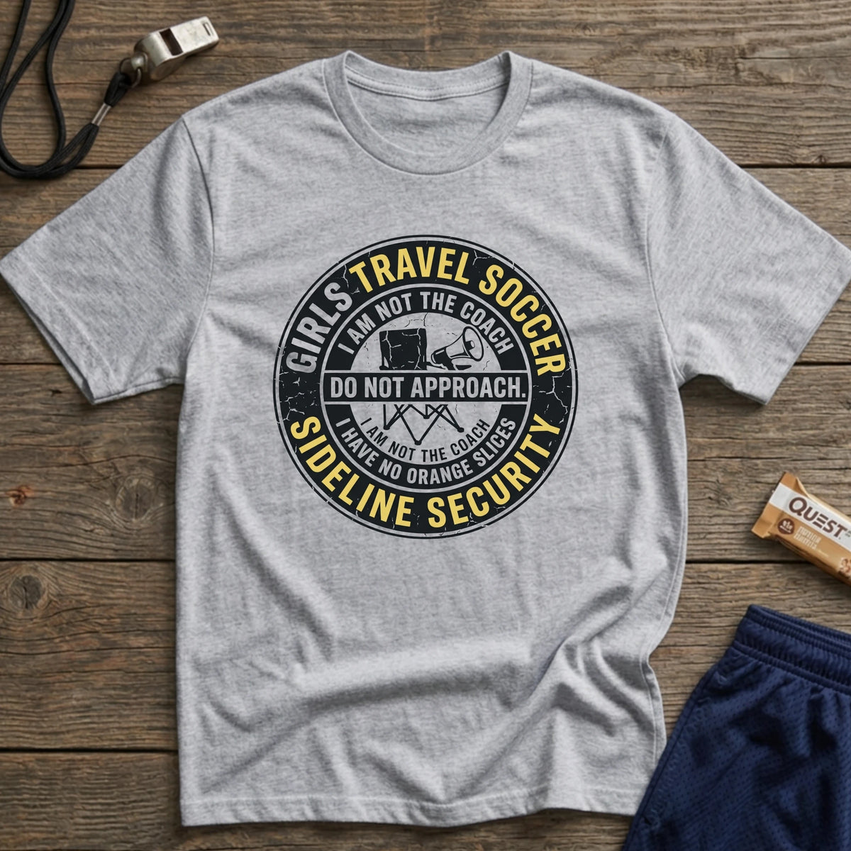 Sideline Security Soccer T-Shirt